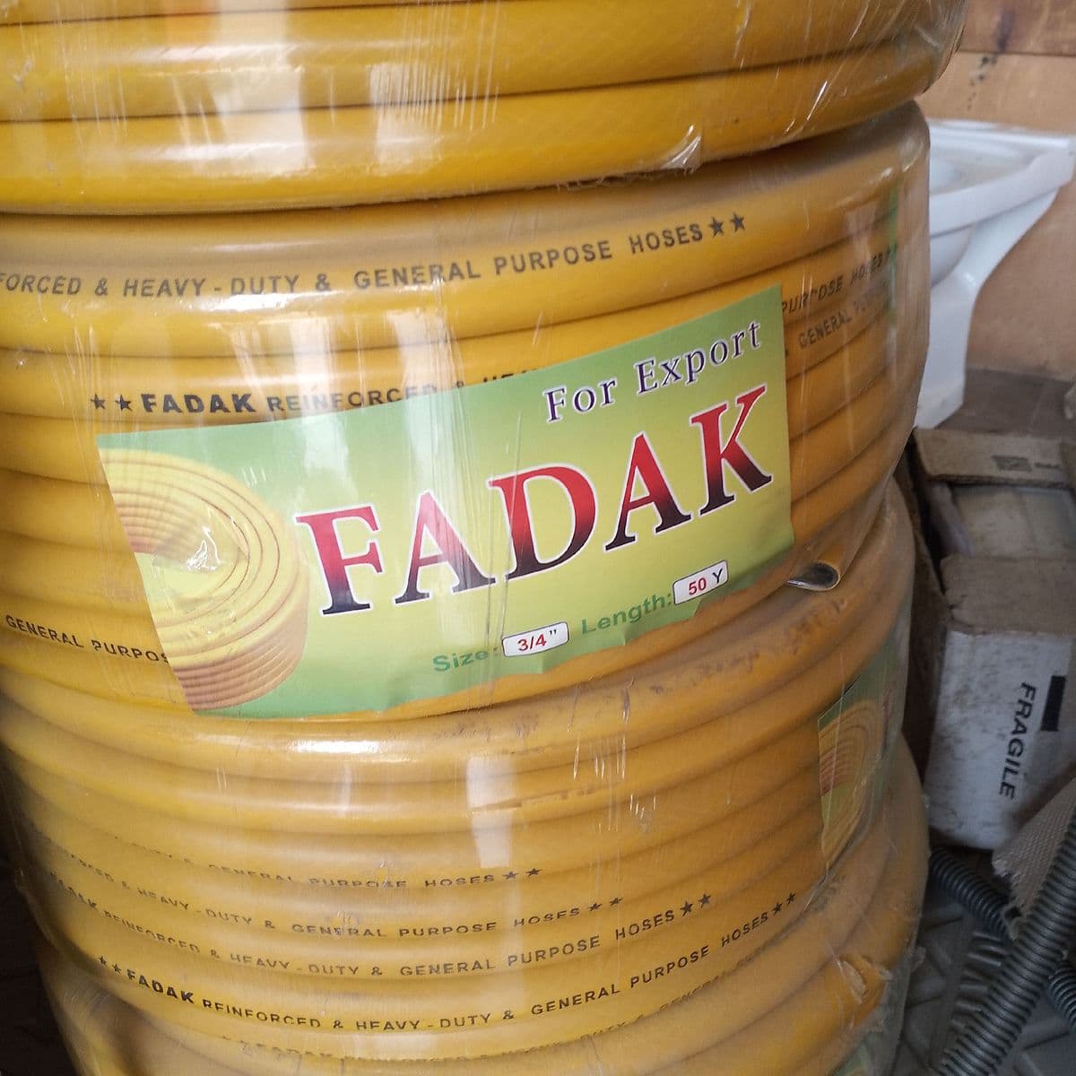 Raccord jaune Fadak
