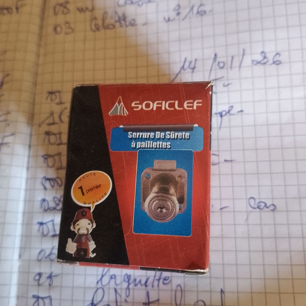 Serrure armoire soficlef