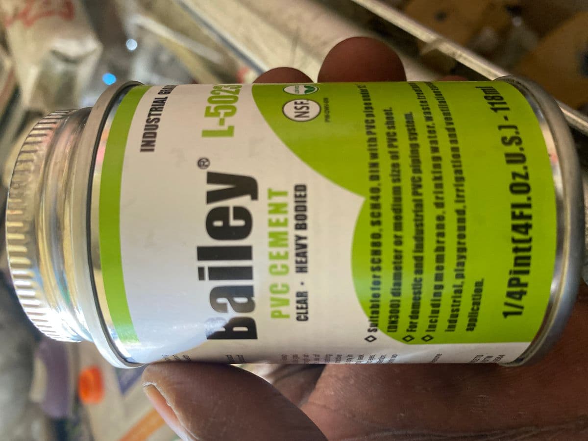 Colle pvc Bailey 125g