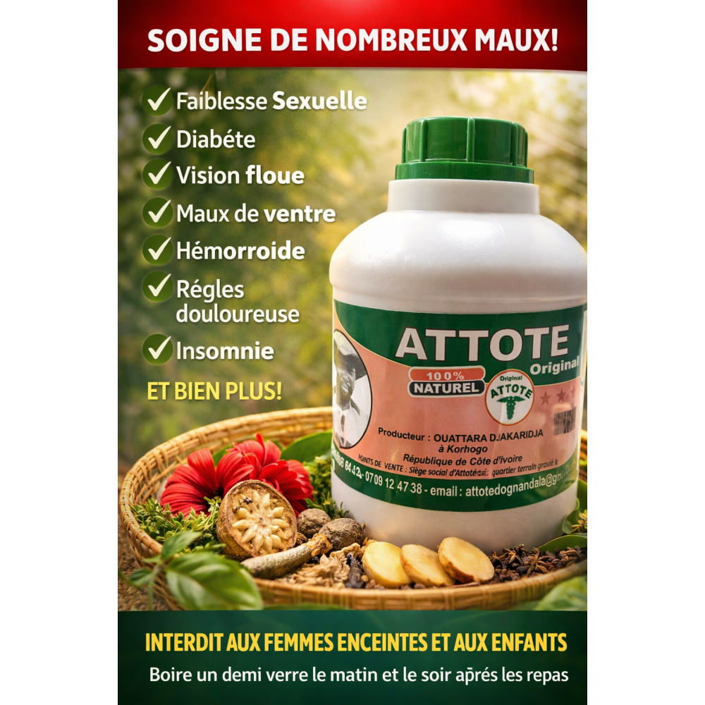 BIO NATURELLE ATTOTÉ ORIGINAL